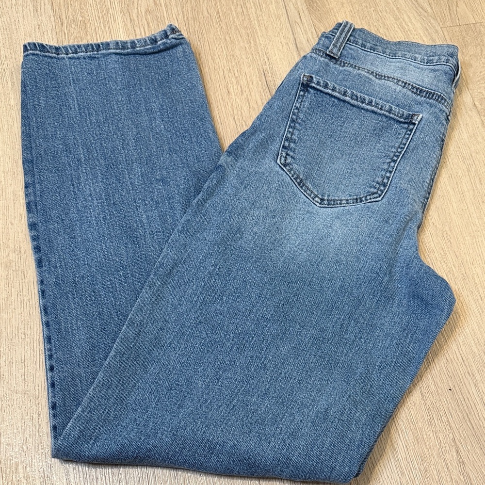 Fashion Nova Light Blue Straight Leg Jeans